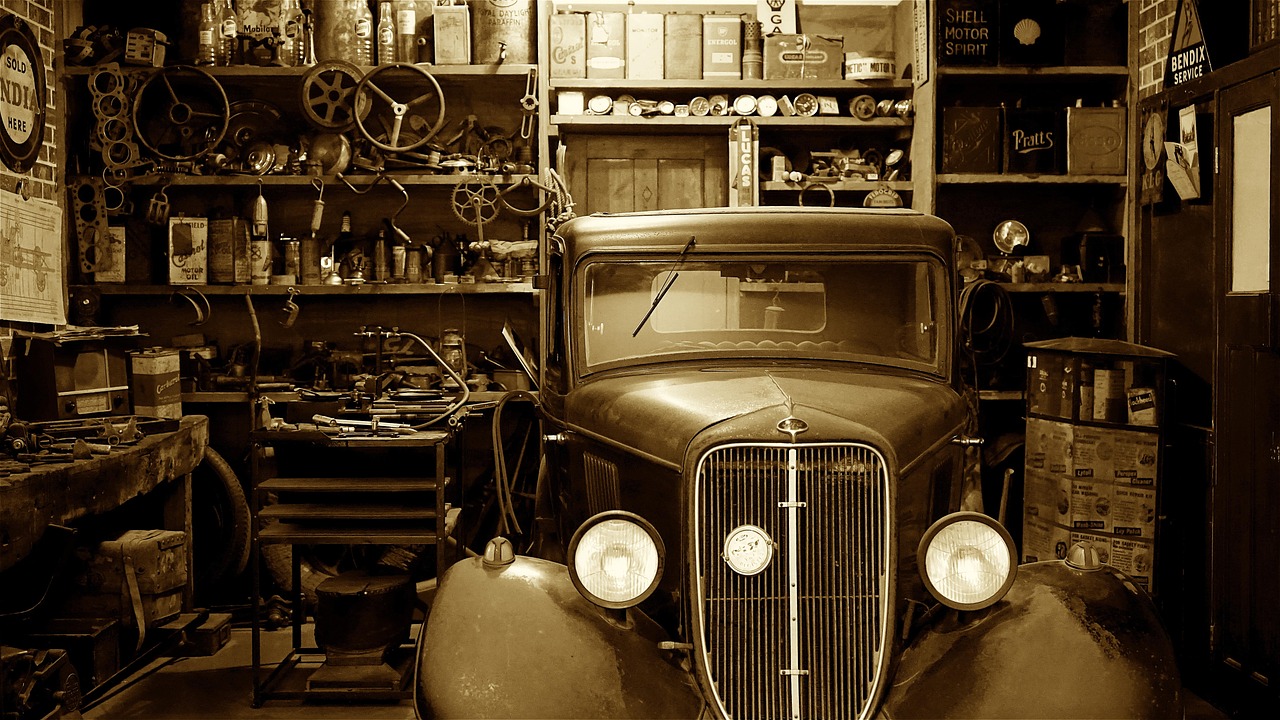 Auto body collision shop