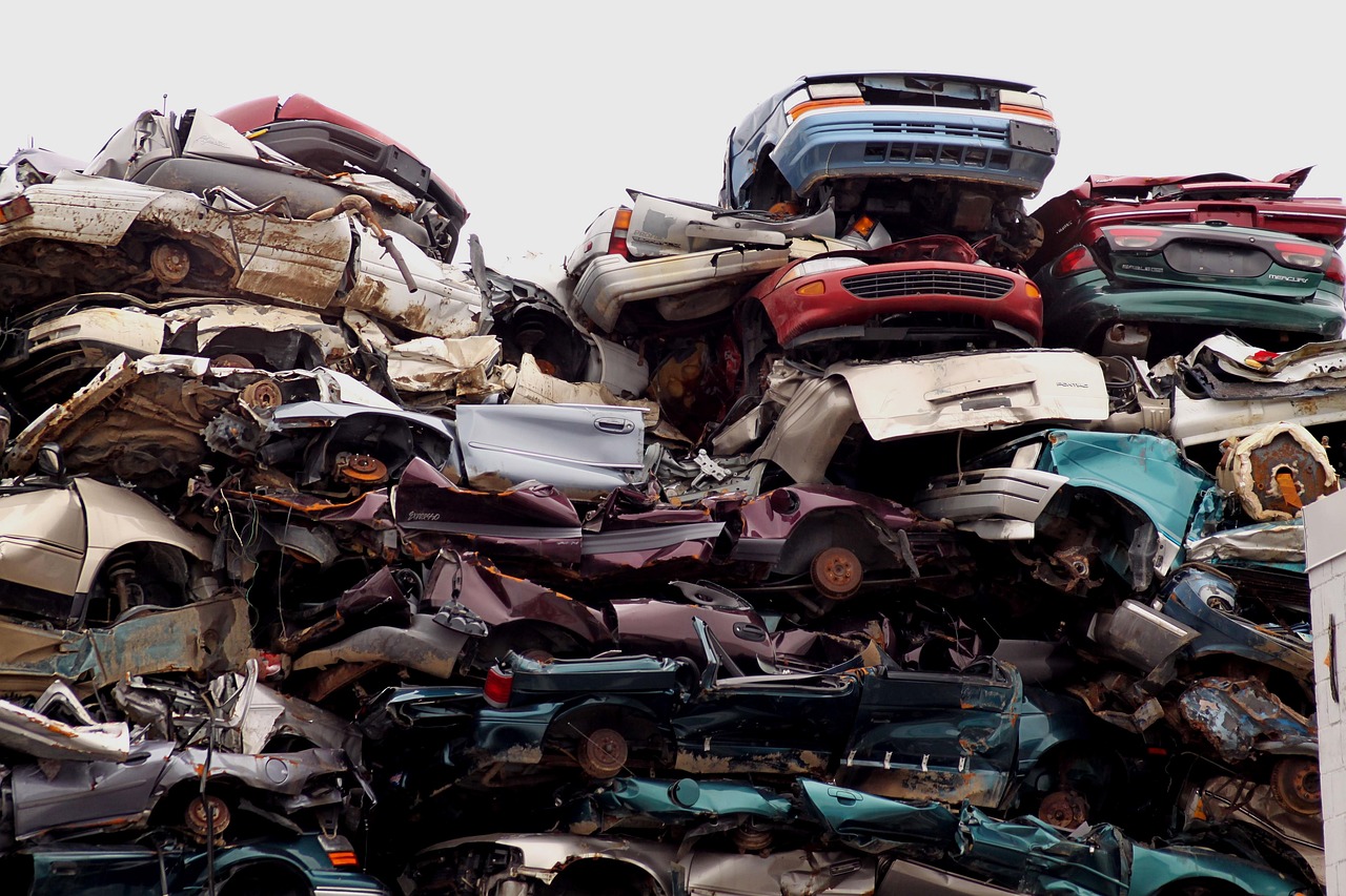 Auto salvage yard