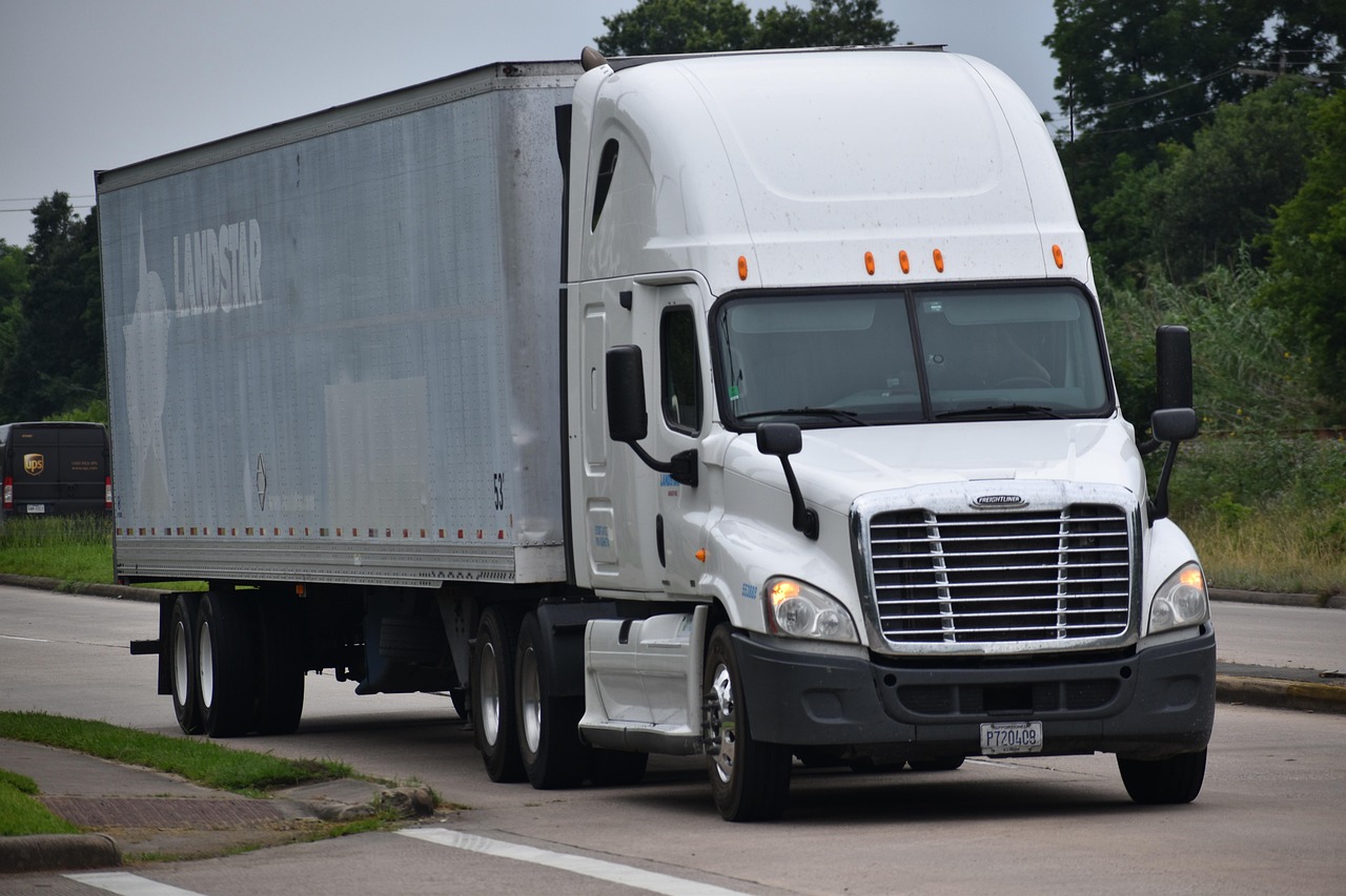 Commercial semi truck